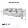 Buccleuch Streamline Modern Three-Seater Sofa